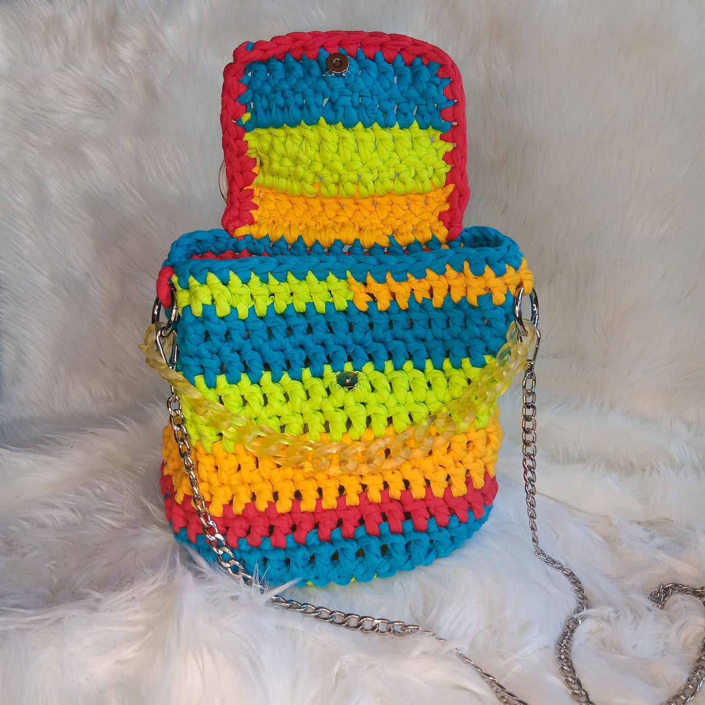 Blessed Hands Crochet Bucket Bags