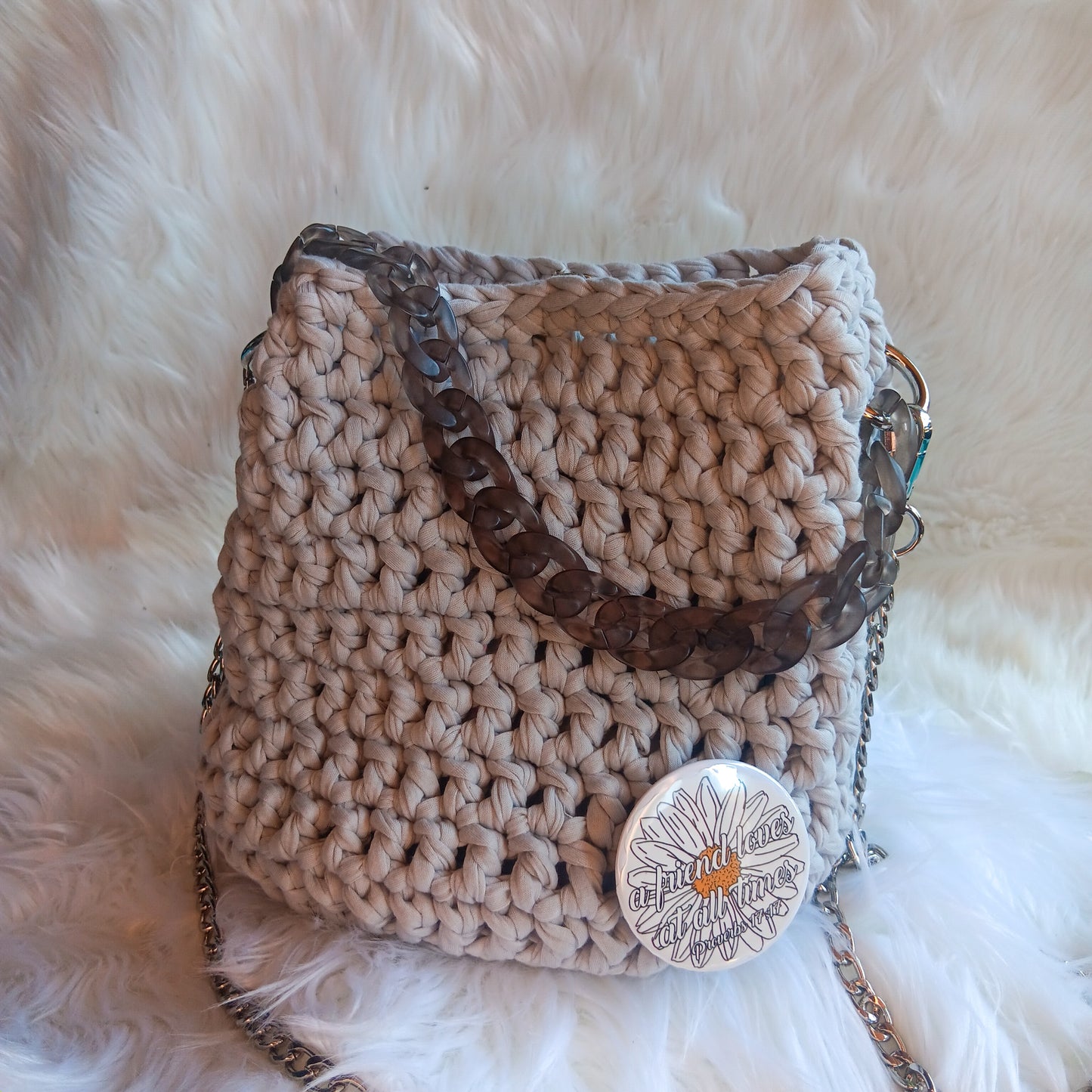 Blessed Hands Crochet Bucket Bags