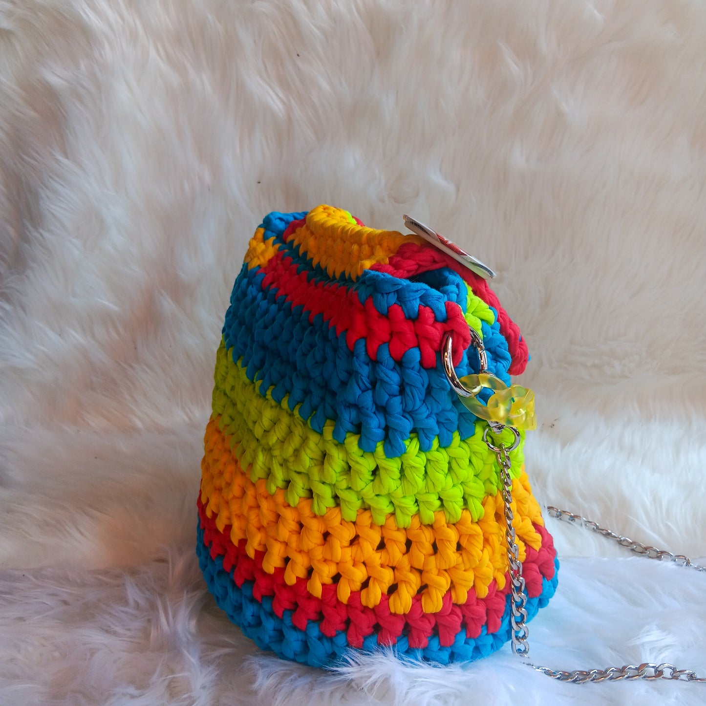Blessed Hands Crochet Bucket Bags
