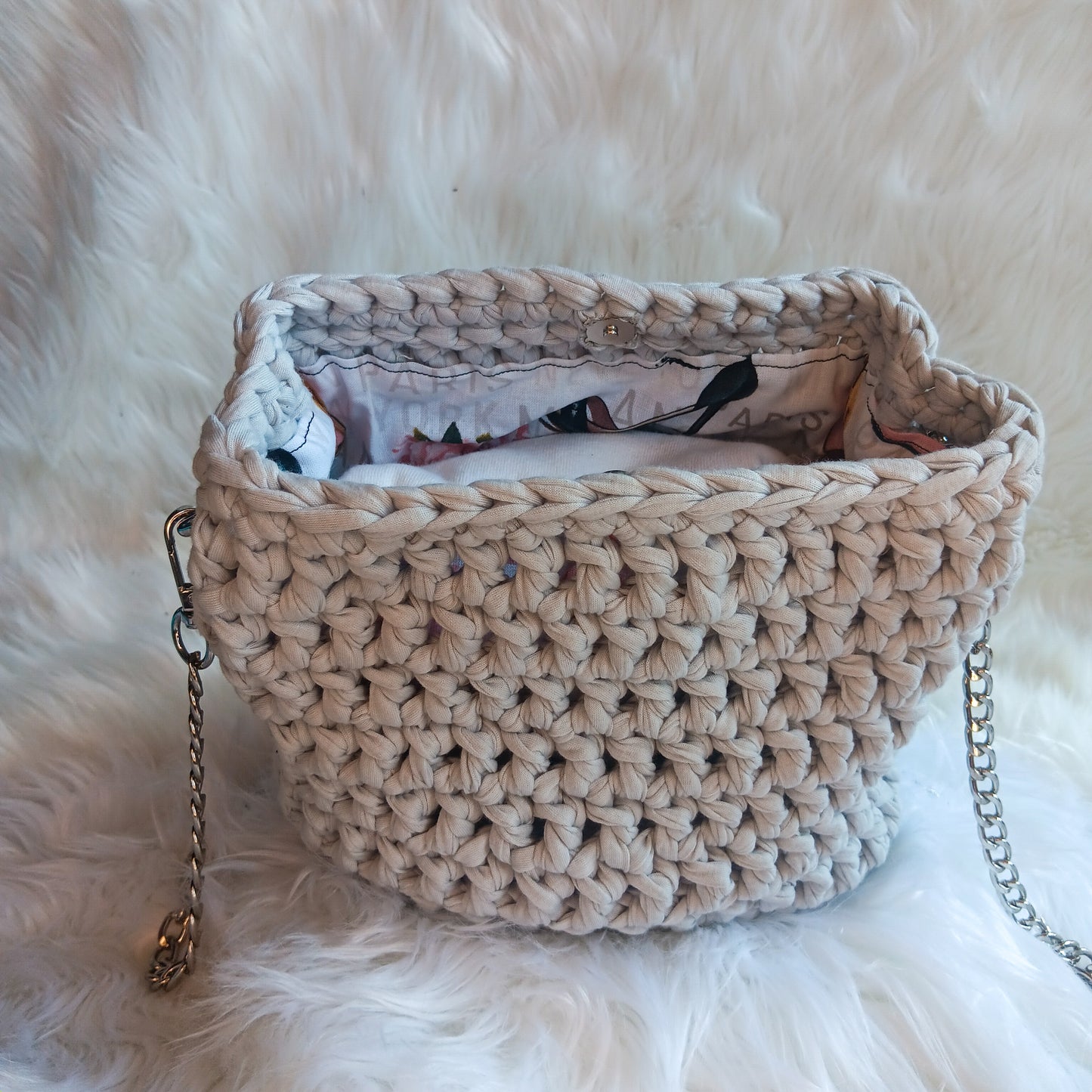 Blessed Hands Crochet Bucket Bags