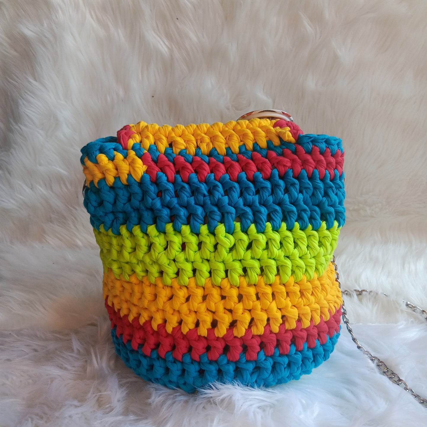 Blessed Hands Crochet Bucket Bags