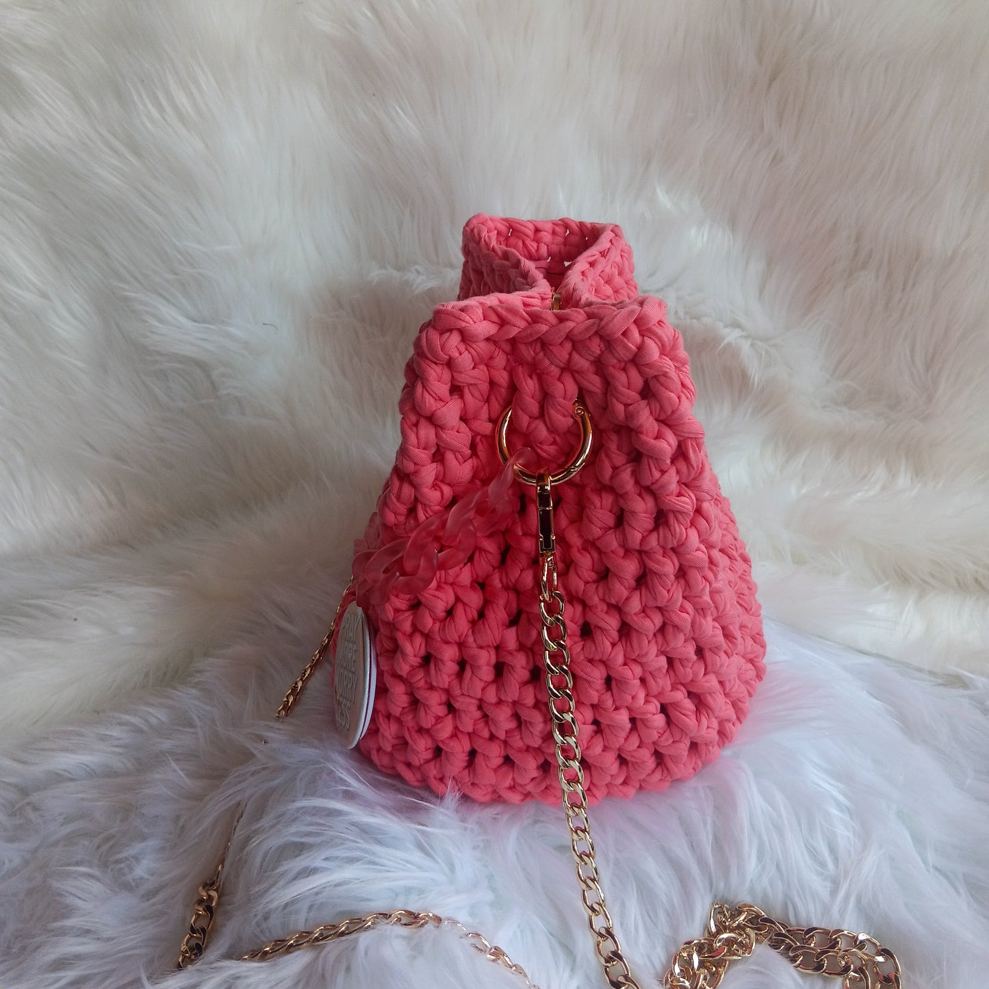 Blessed Hands Crochet Bucket Bags