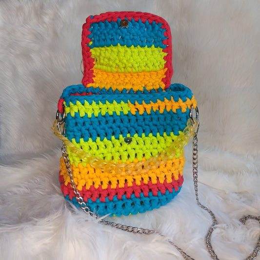 Blessed Hands Crochet Bucket Bags