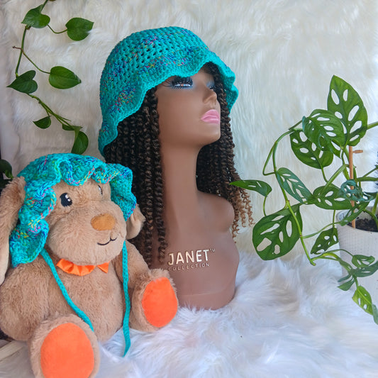 Bestie Ruffle Brim Crochet Hats – For Pets & Their People