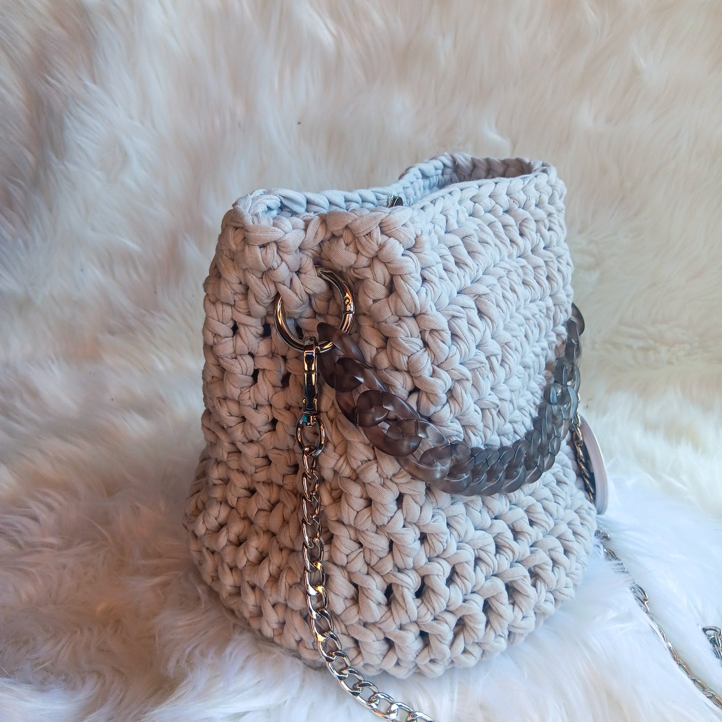 Blessed Hands Crochet Bucket Bags